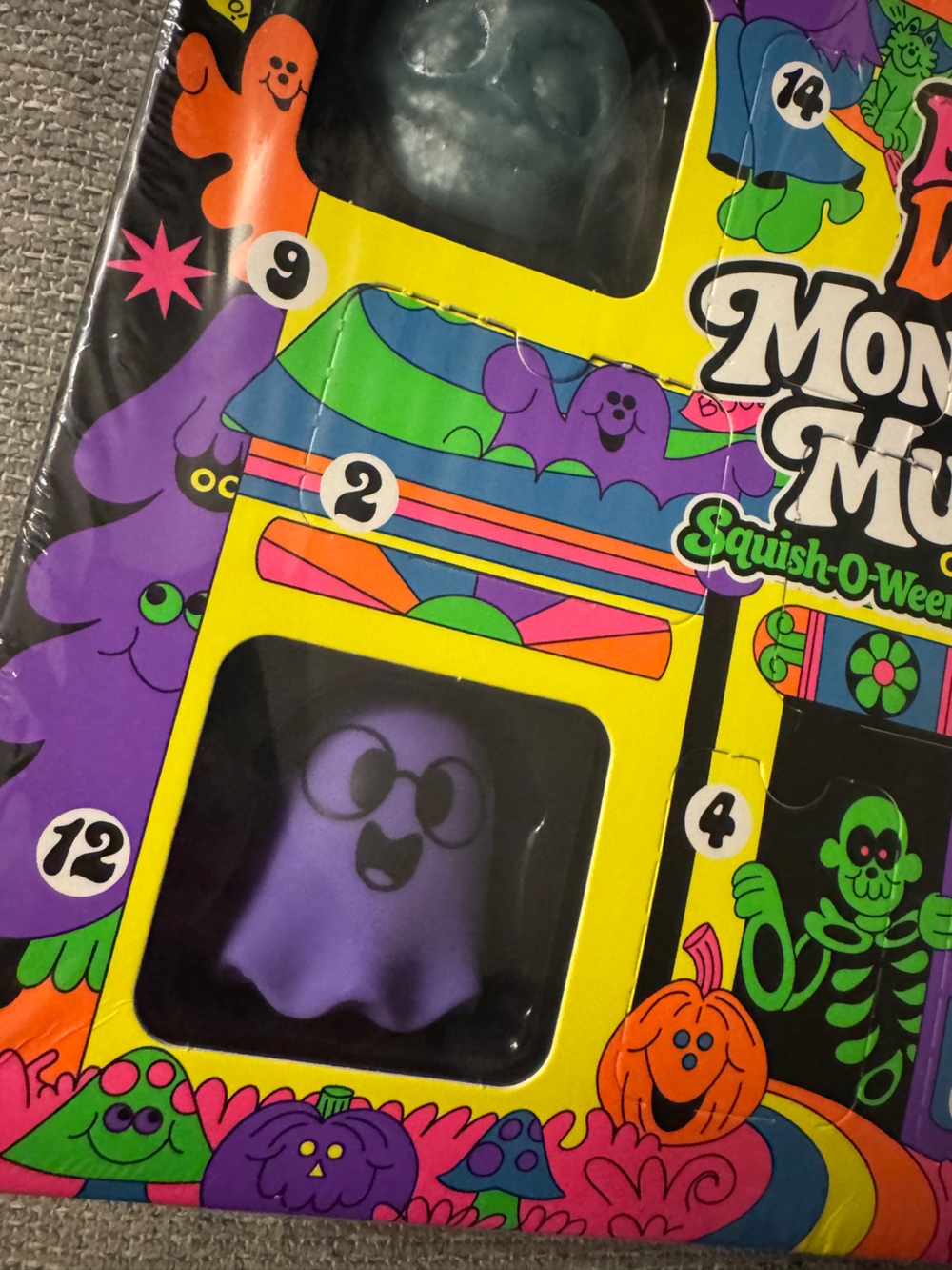 Nee Doh Monster Mush Squish-O-Ween Countdown - Multicolor Kids Squishy Toy Set - Picture 7 of 8